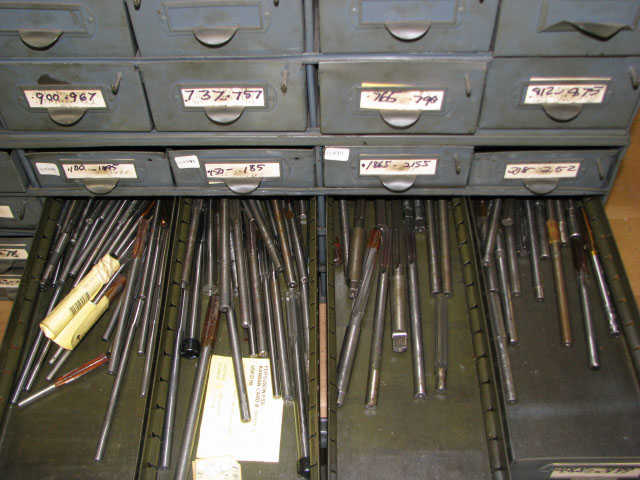 1 22 Drawer Vertical Storage Bin With End Mill Inventory 2 18