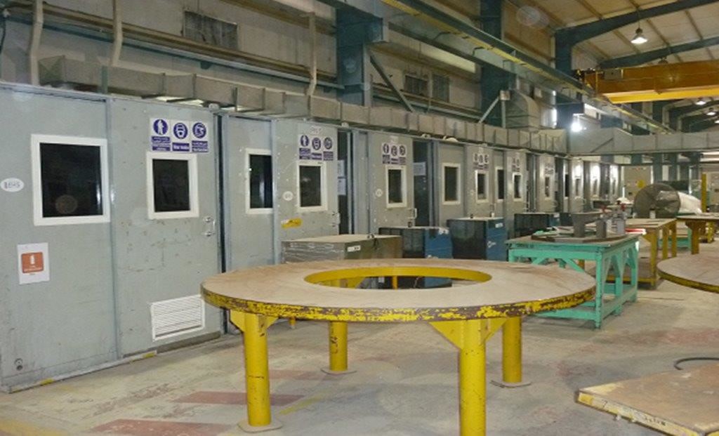 29 Cell Welding Booths