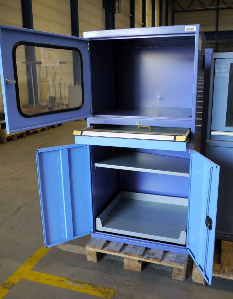 Thurmetal Workshop Computer Cabinet On Auction Now At Apex Auctions