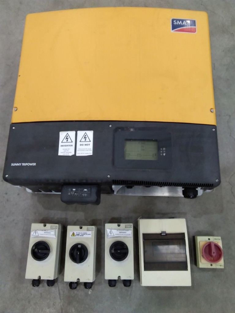 Selection Of Solar Panels, Inverters and Associated Items Direct From Finance Company
