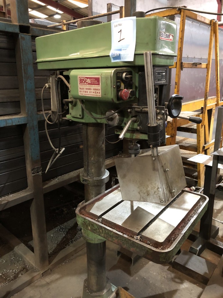 DAY 1-Due to Liquidation Assets of Sellers Containers Ltd – Steel Stocks, Fabrication Machinery, Welding Equipment Etc.