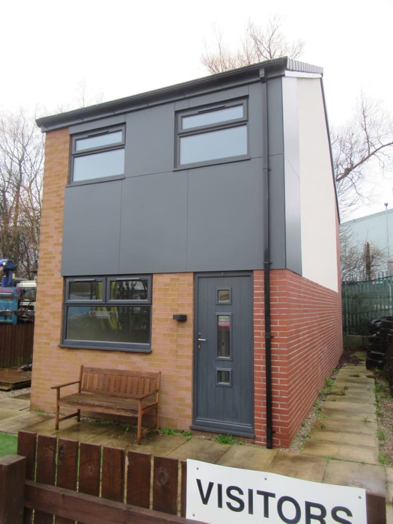Two-Storey, 3 Bedroom Detached House Modular Building on Behalf of Multi Utility UK