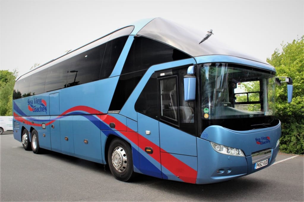 Excellent Selection of Buses and Coaches on behalf of National Operator. Includes Neoplan, Irizar and VOLVO