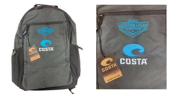 IGFA 2023 Mediterranean Championship Official COSTA Backpack ...