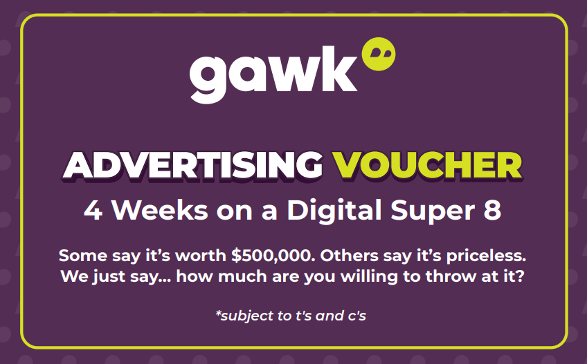 Four-week advertising campaign on a Super 8 Digital Billboar ...