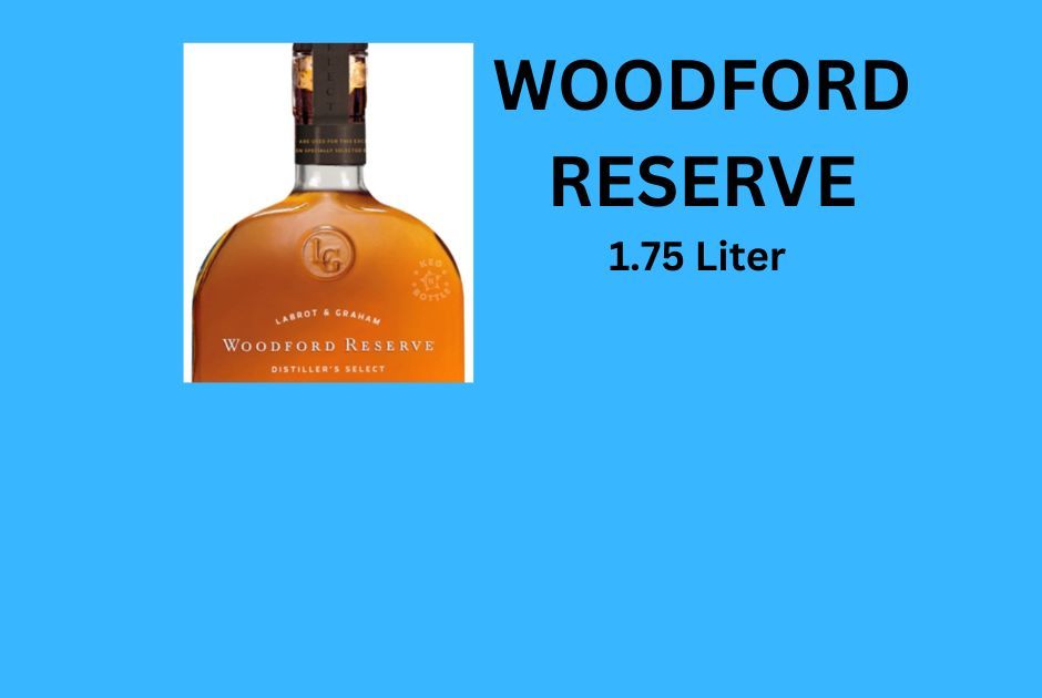 Woodford Reserve 1.75 Liter knaraffle Chance to Win