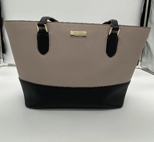 Purse: Kate Spade Blush Pink/Black | 2020pop | Bid Now - ☑ ...