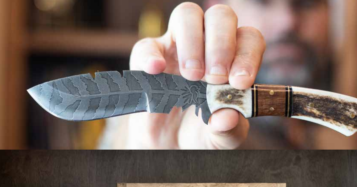 Damascus Hunting Knives, Tanknives and cutlery