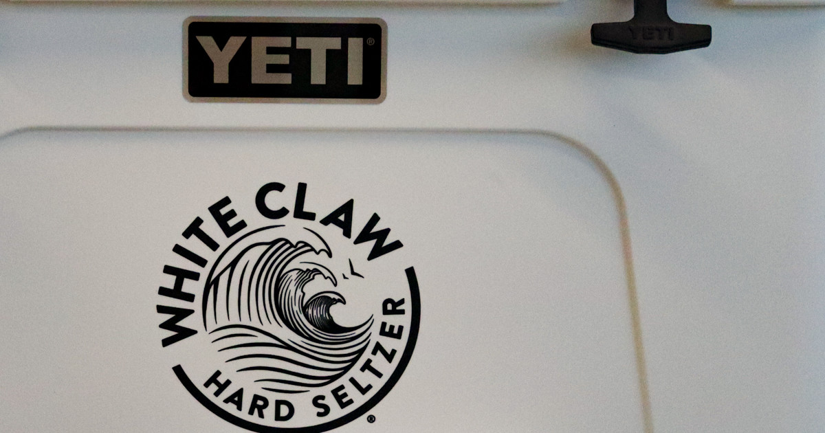 YETI Tundra 45 Cooler White Claw Hard Seltzer - White - NEW