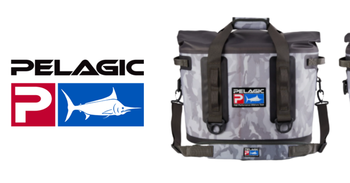 Pelagic Cooler Bag - Fish Camo Grey