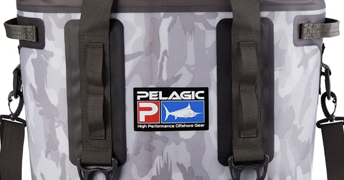 Pelagic Cooler Bag - Fish Camo Grey