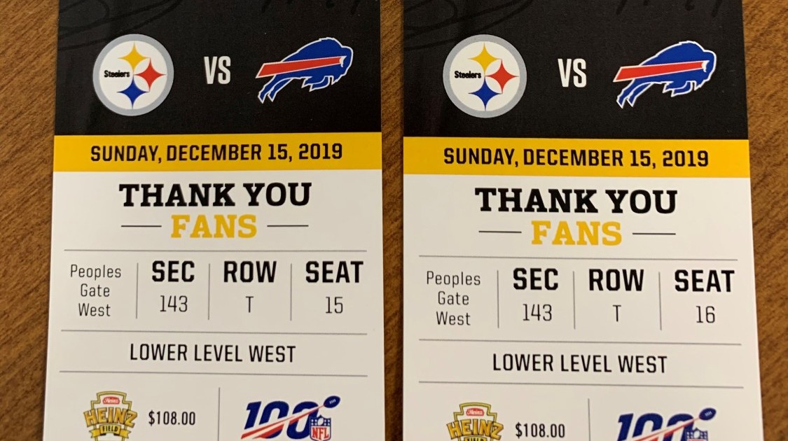 Pittsburgh Steelers Tickets, envisionblindsports