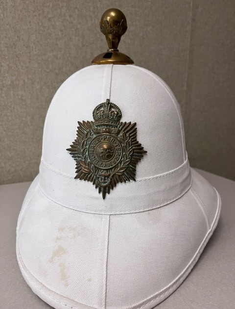 Royal Marines Pith Helmet - British | 2022armyheritage | Bid ...