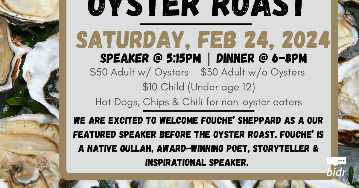 FJE Oyster Roast 2024 Feb 24 2024