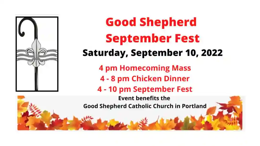 2022 Good Shepherd Sept. Fest Online Raffle
