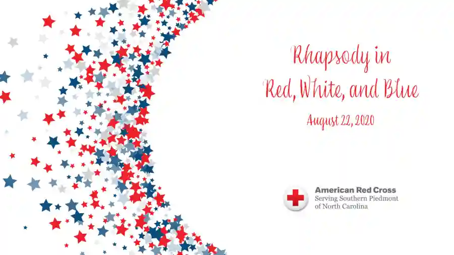 Red Cross Rhapsody in Red, White, and Blue