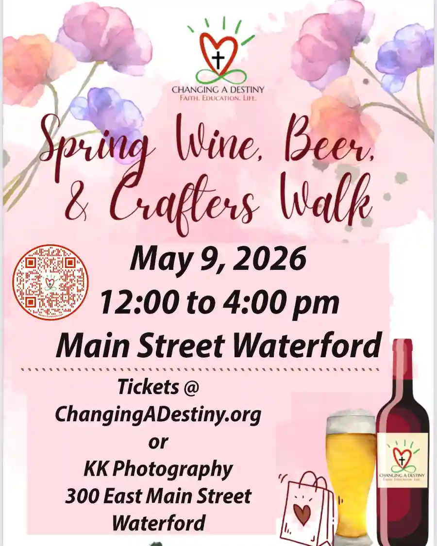Spring Wine, Beer & Crafter Walk on May 9th