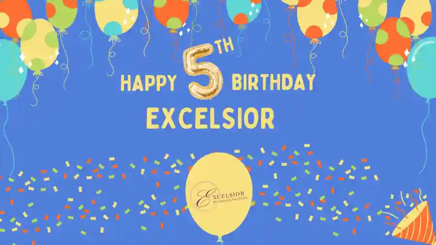 Happy 5th Birthday Excelsior