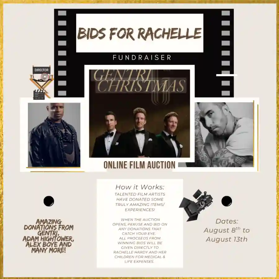 Rachelle's Film Auction Fundraiser