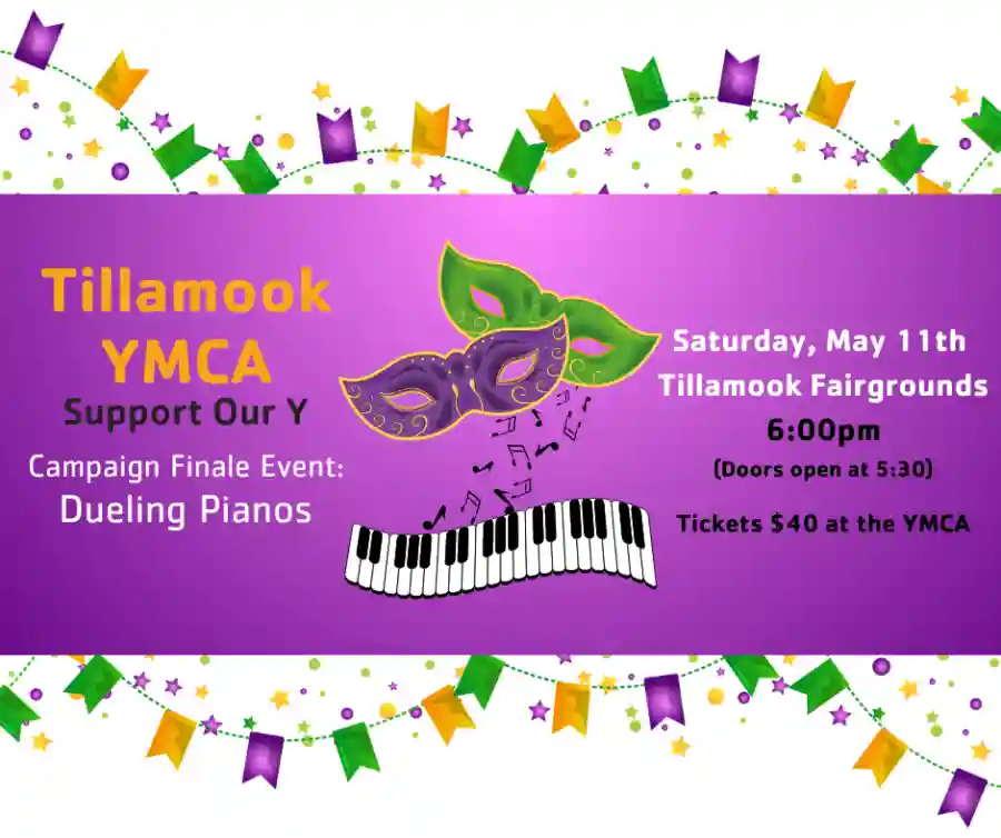 2024 Tillamook YMCA Dueling Pianos