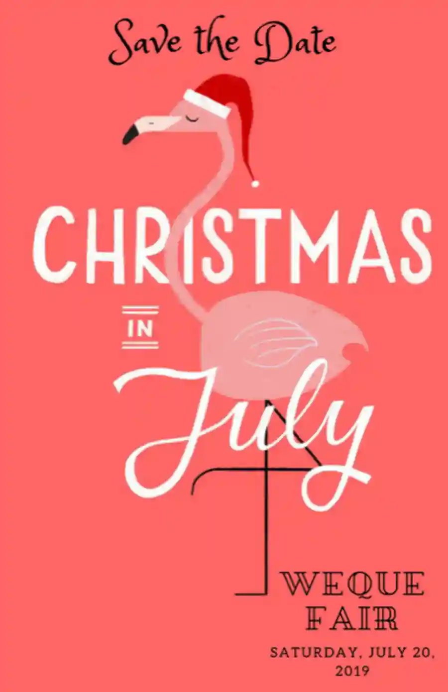 Weque Fair 2019 - Christmas In July