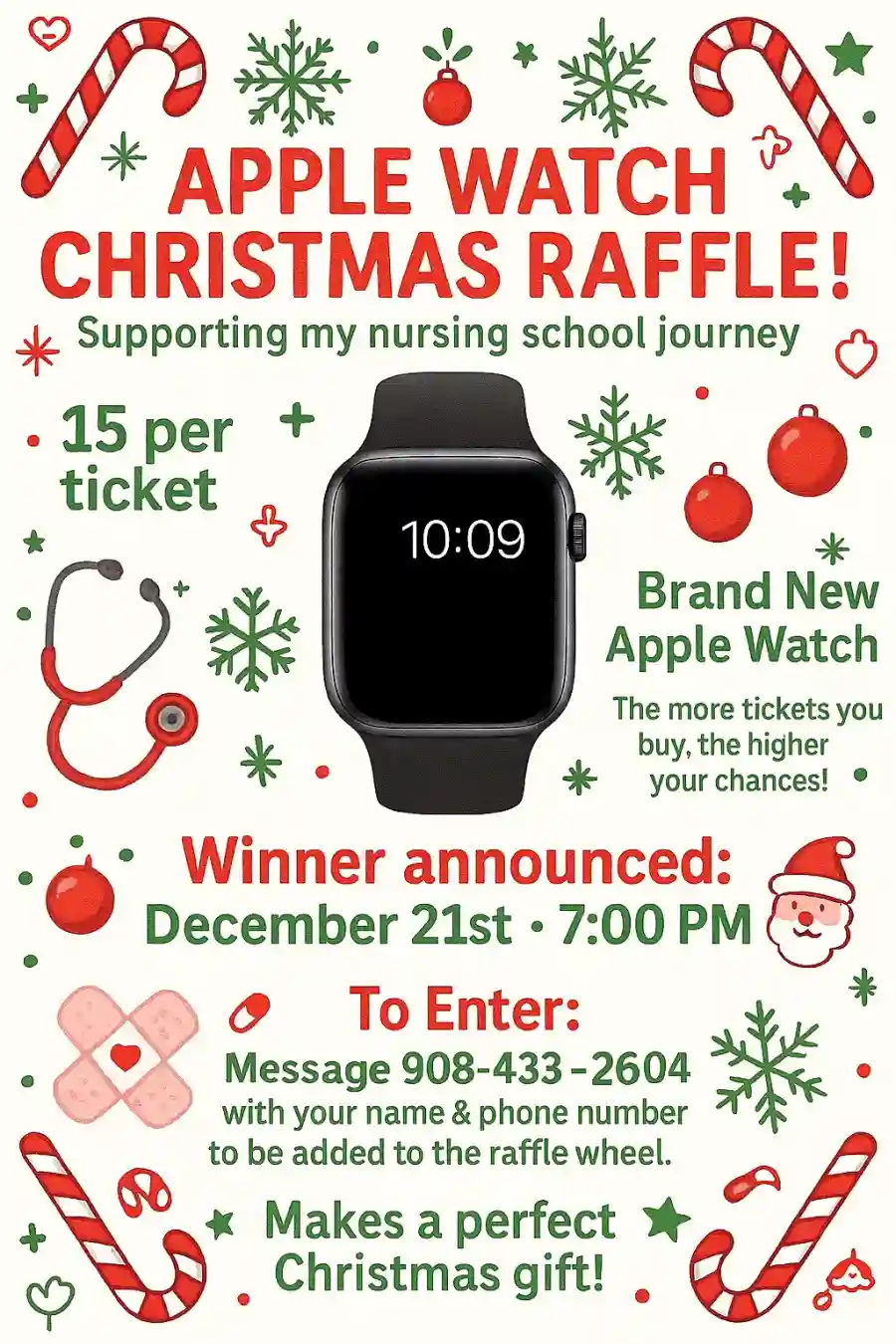 Apple Watch raffle