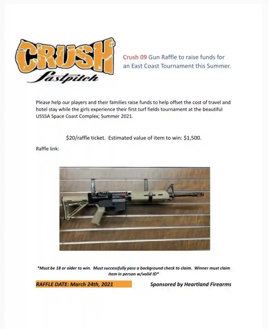 Crush 09 Gun Raffle
