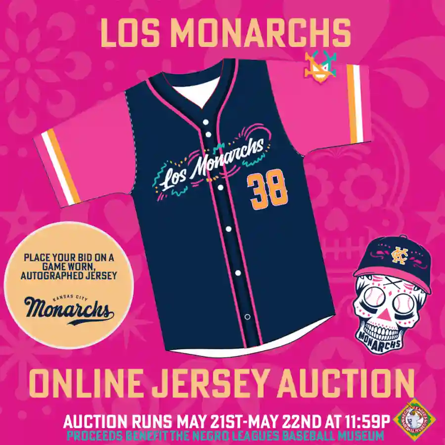 Los Monarchs Jersey Auction