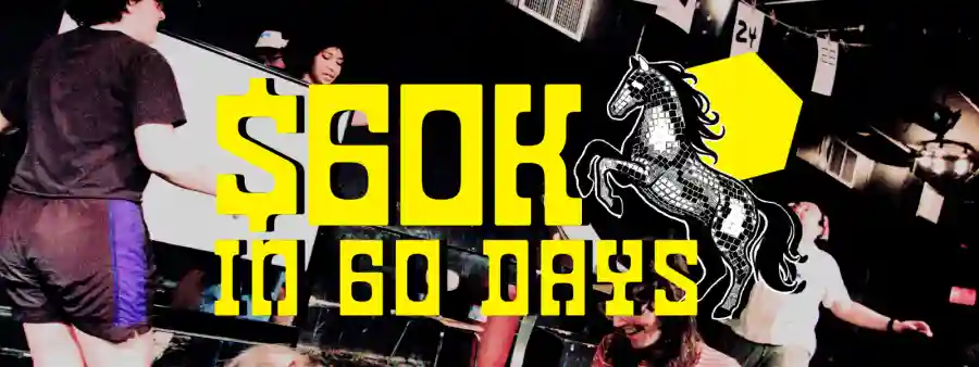 $60k IN 60 DAYS FOR THE NEO-FUTURISTS