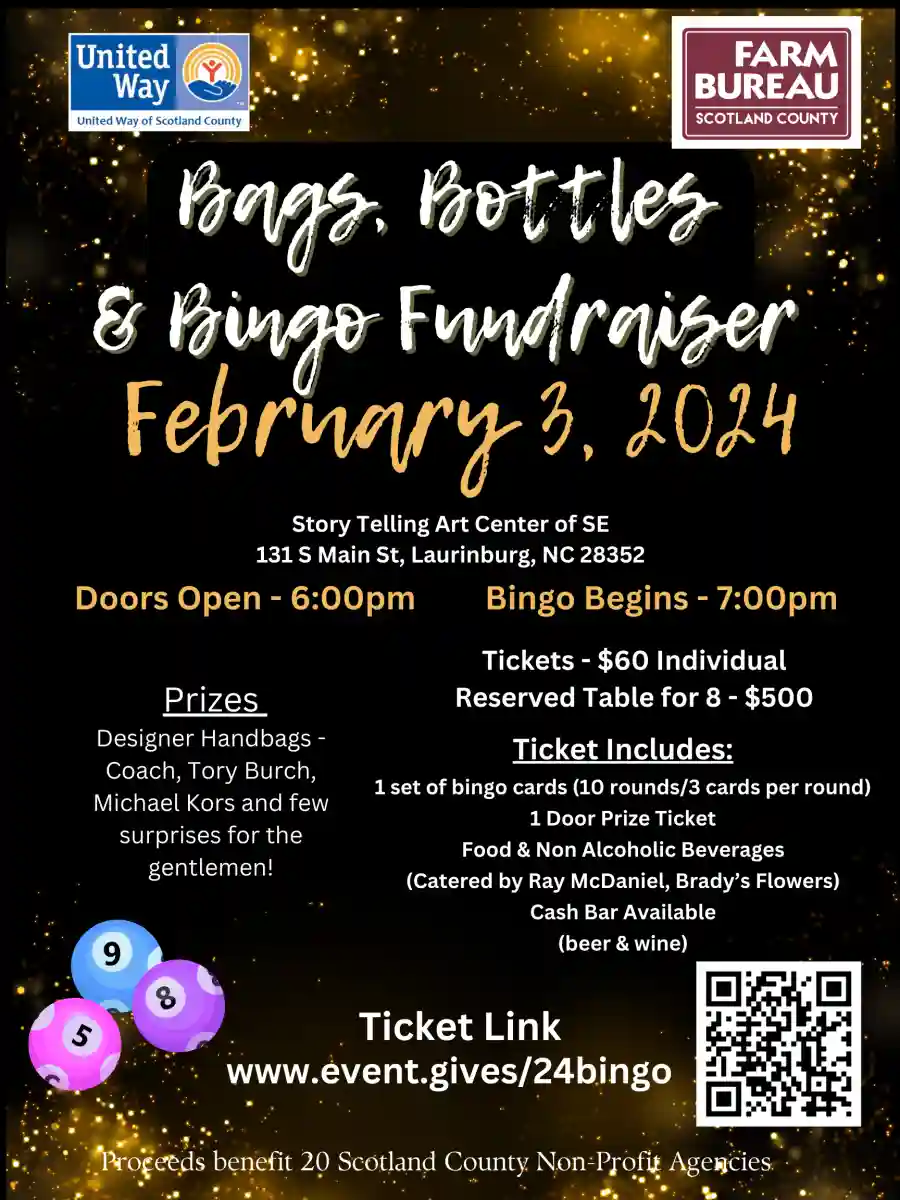 2nd Bags, Bottles & Bingo Fundraiser
