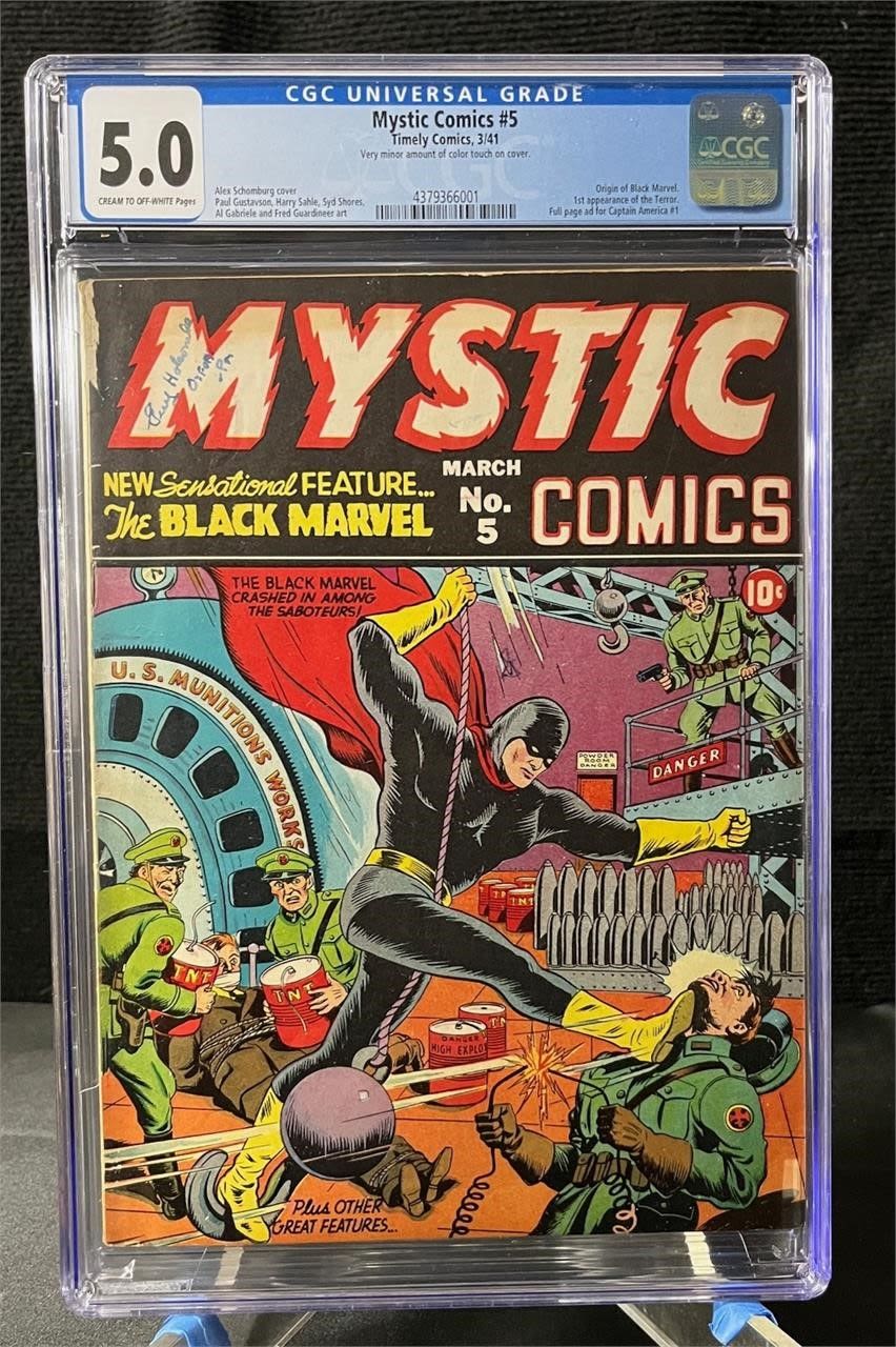 Golden Age & Silver Age Comic, Pop Culture, Original Comic Art & Signed Prints