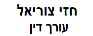 חזי צוריאל, עורך דין | בית צמוד קרקע וגינה בישוב מכורה מכונס נכסים