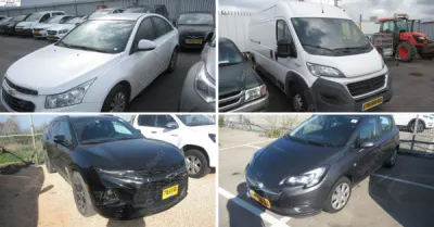 עדינה וויל משרד עו"ד ונוטריון | 9 רכבים מכונס נכסים