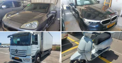 פלס, גרוהר, רגב כונס נכסים | 18 רכבים ומשאית מכונס נכסים