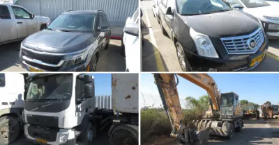 עדינה וויל משרד עו"ד ונוטריון | 11 רכבים, כלי צמ"ה ומשאית מכונסת רכבים