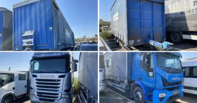 יונתן סונדרס חברת עורכי דין | 6 משאיות וכלי צמ"ה מכונס נכסים