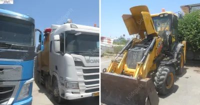 פנר גדעון, דורון קורן כונס נכסים | 4 משאיות וכלי צמ"ה מכונס נכסים