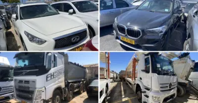 יונתן סונדרס חברת עורכי דין | 54 רכבים ומשאיות מכונס נכסים