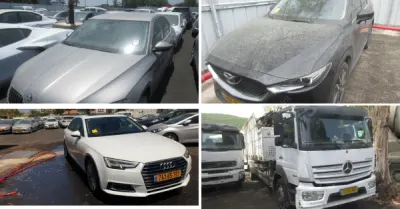 עדינה וויל משרד עו"ד ונוטריון | 8 רכבים ומשאיות מכונסת נכסים