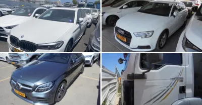 משרד עורכי דין עמרמי | 4 רכבים ומשאית מכונס נכסים