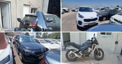 פינקלשטיין חננאל, משרד עורכי דין | 8 רכבים מכונס נכסים