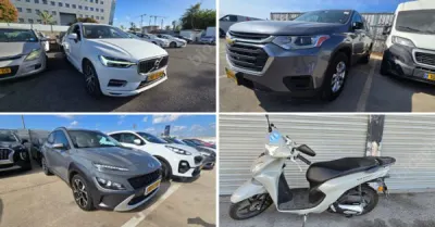 פינקלשטיין חננאל, משרד עורכי דין | מכירת רכבים מכונס נכסים - ינואר 2026