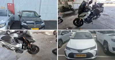 פינקלשטיין חננאל, משרד עורכי דין | מכירת רכבים מכונס נכסים אפריל 2026