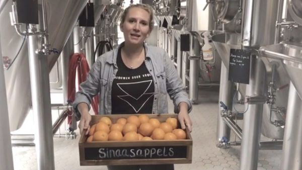 Bierista gebrouwen door vrouwen gember goud.001