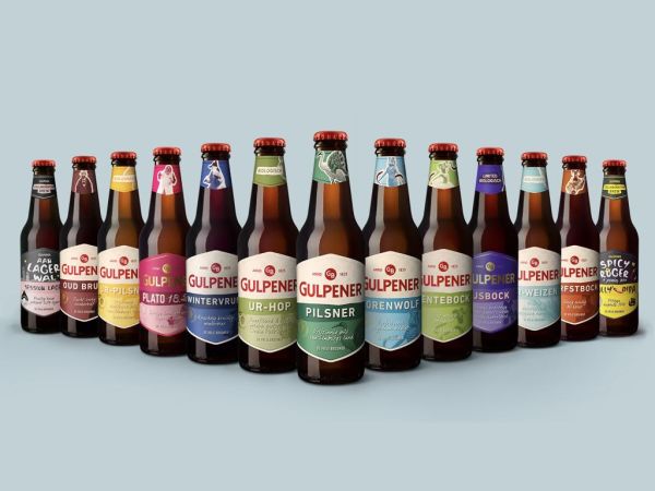Gulpener etiketten