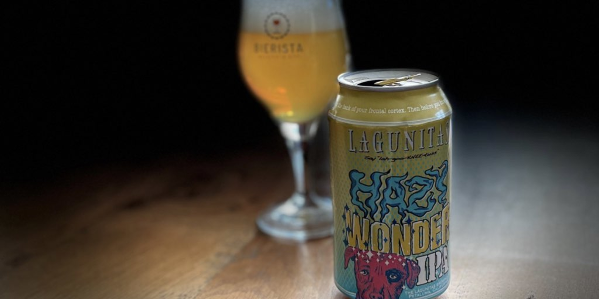 Lagunitas Hazy Wonder is als een regenboog