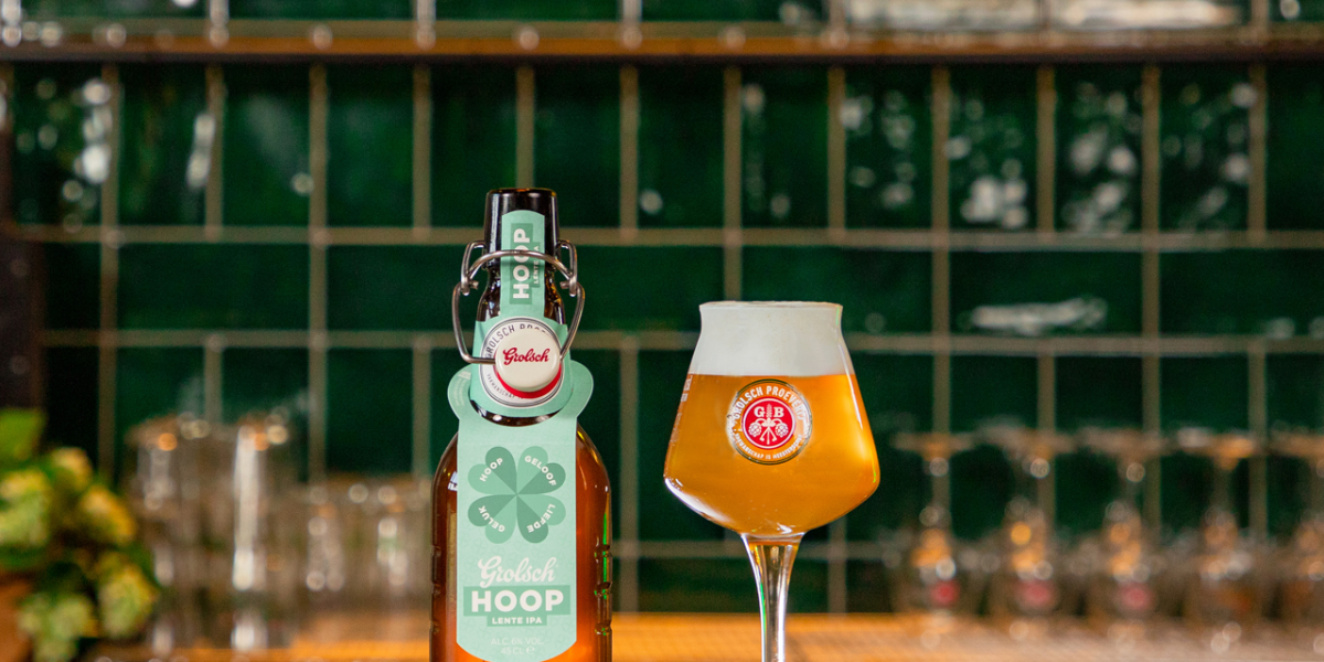Grolsch biedt optimisme met nieuw speciaalbier Hoop