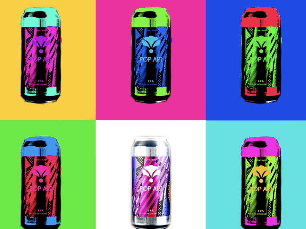 Bearded Iris Brewing Pop Art