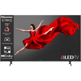 טלוויזיה "75 QLED 4K הייסנס דגם 75E79KQ