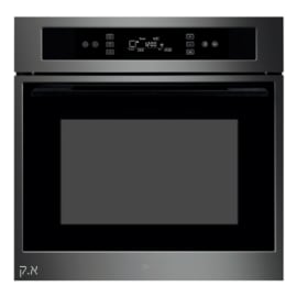 תנור בנוי *תצוגה 60 ס"מ לקאזה דגם LCT620BIX נירוסטה שחורה